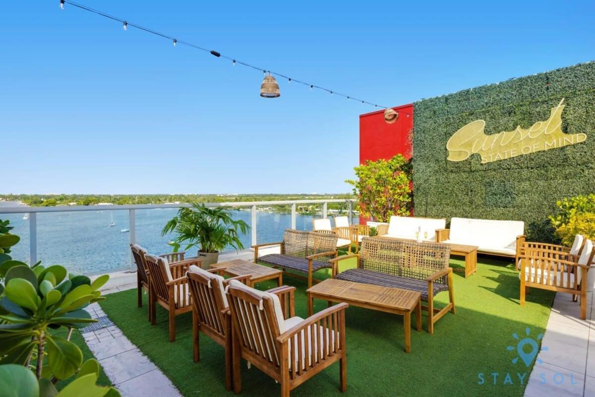 Rooftop Pool - Ocean View Balcony - Hollywood Beach Buitenkant foto