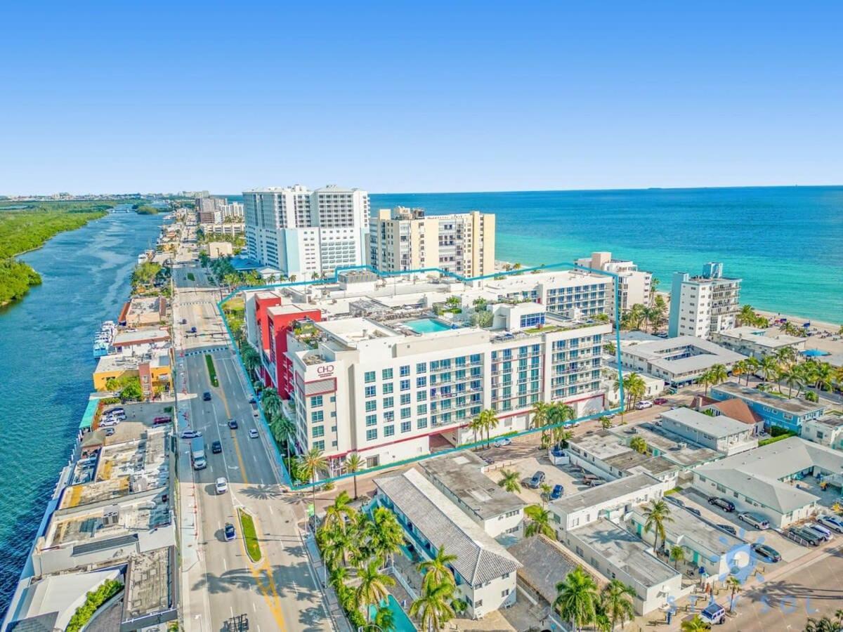 Rooftop Pool - Ocean View Balcony - Hollywood Beach Buitenkant foto