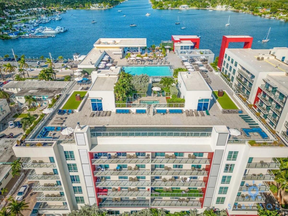 Rooftop Pool - Ocean View Balcony - Hollywood Beach Buitenkant foto