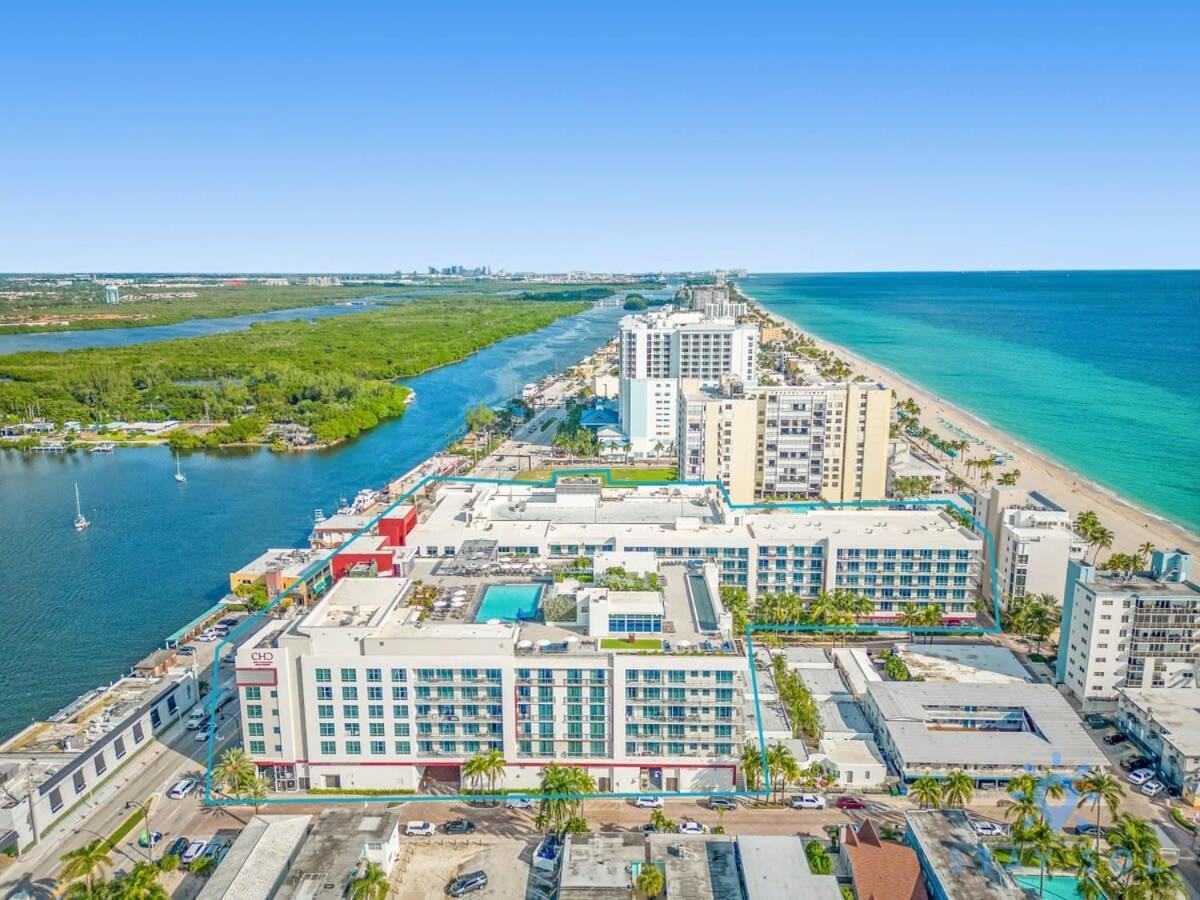 Rooftop Pool - Ocean View Balcony - Hollywood Beach Buitenkant foto