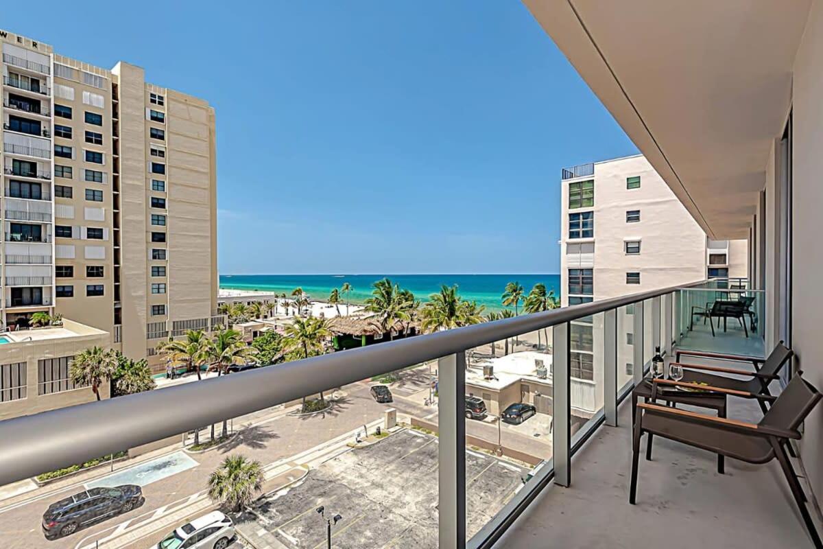 Rooftop Pool - Ocean View Balcony - Hollywood Beach Buitenkant foto